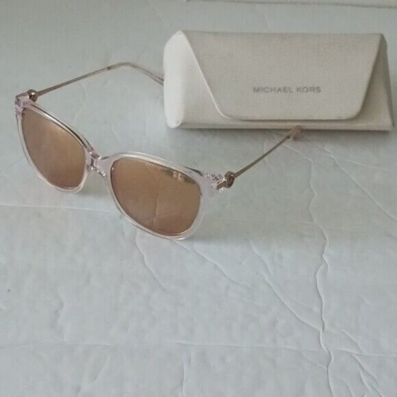 Michael Kors Marrakesh Clear RG Mirrored Sunglasses MK6006 3014R1 57-16-140 main image 14